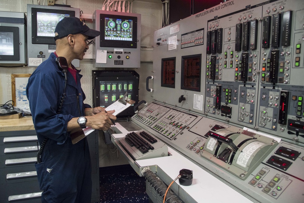 USNS Arctic (T-AOE 8) Deployment