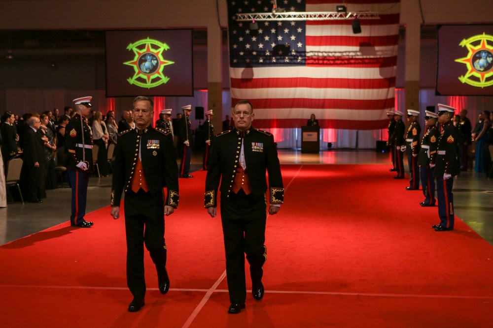 2nd MLG Headquarters Regiment 241st Marine Corps Ball