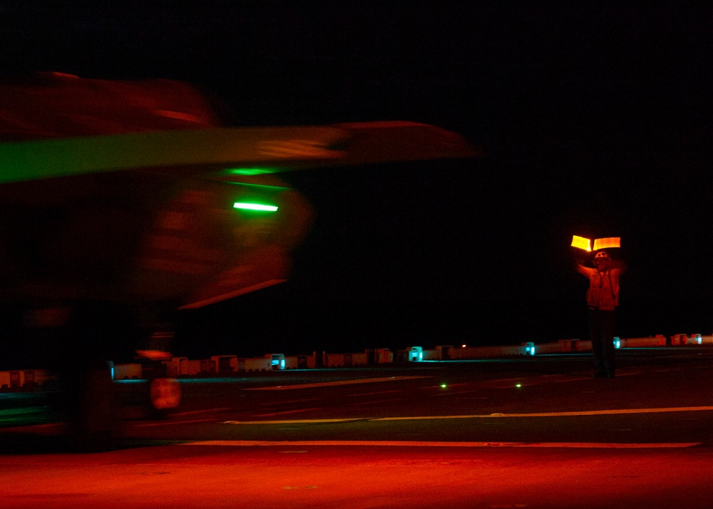 F-35B Lightning II Conducts Operations Aboard USS America (LHA 6)