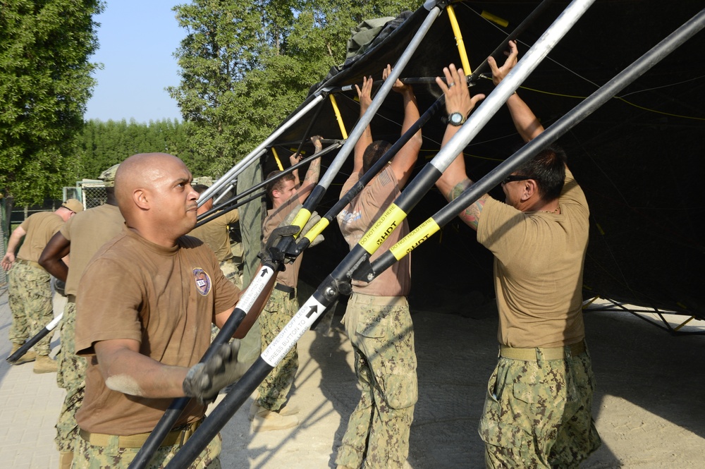 CTF-56 Sailors Participate in Field Training Exercise