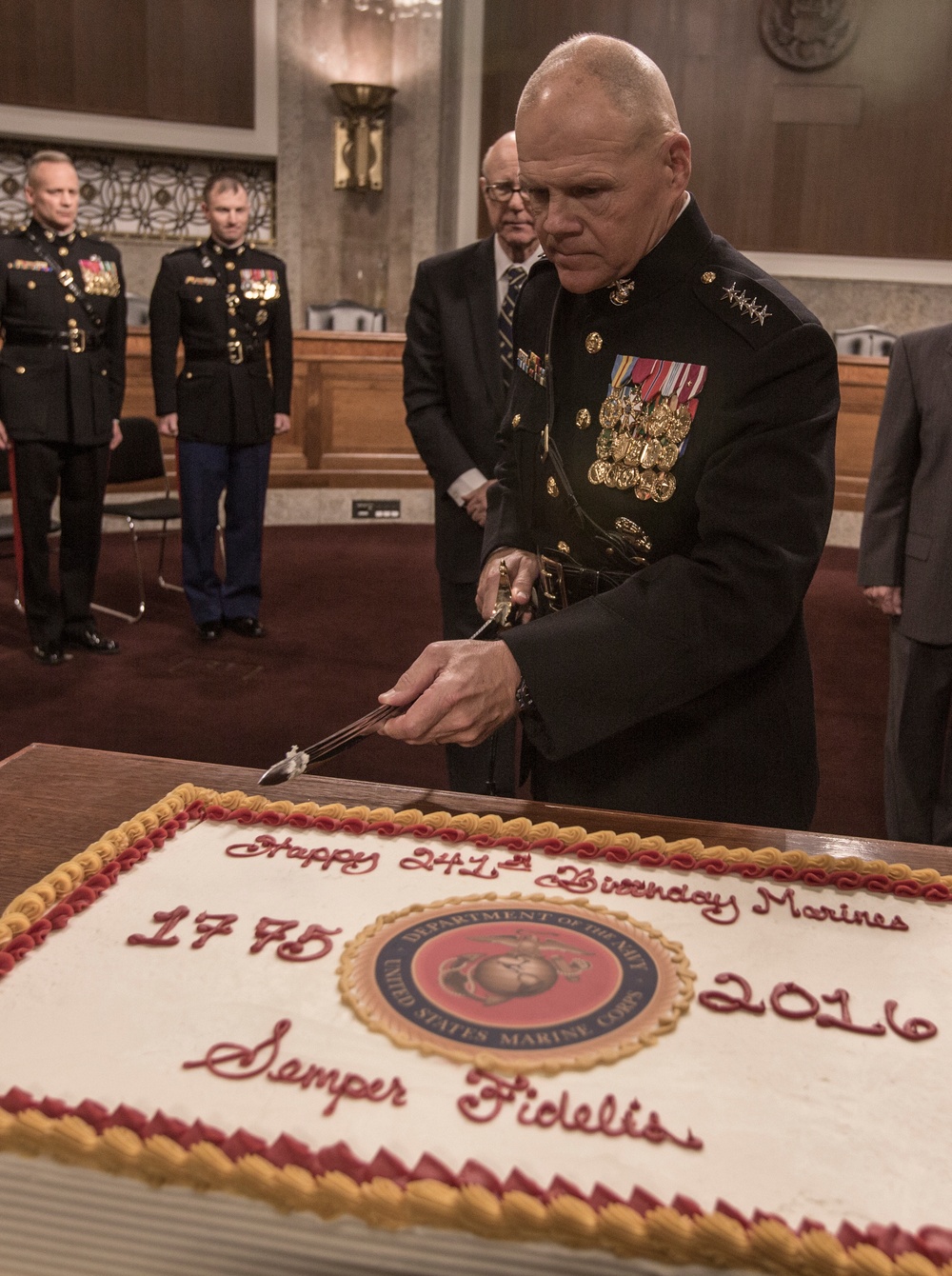 Senate Cake Cutting Ceremony