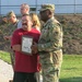 Brig. Gen. Richard Dix, Commanding General of Joint Munitions Command presents Letterkenny Munitions Center employee, Mr. David Grissinger, with a plaque during a ceremony to recognize and thank Vietnam Era Veterans.
