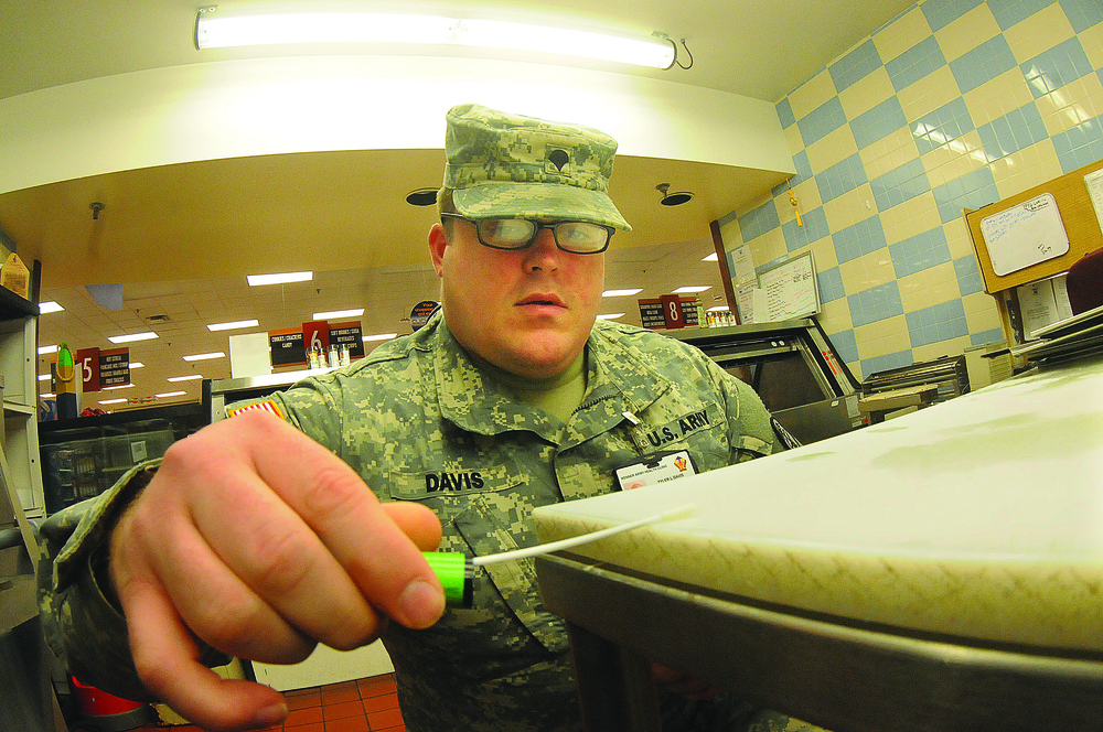 Vet Corps Soldiers take worry out of food safety