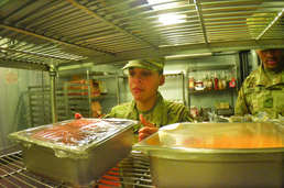 Army Vet Corps Soldiers take worry out of food safety