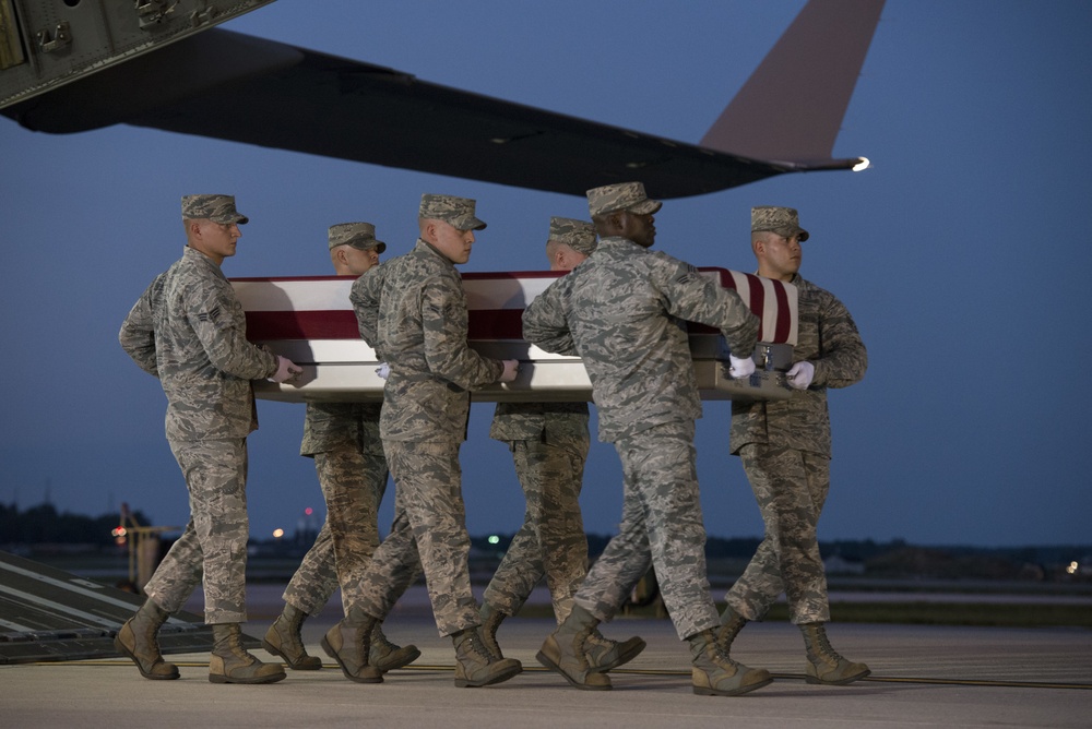 Dignified Transfer at Dover AFB