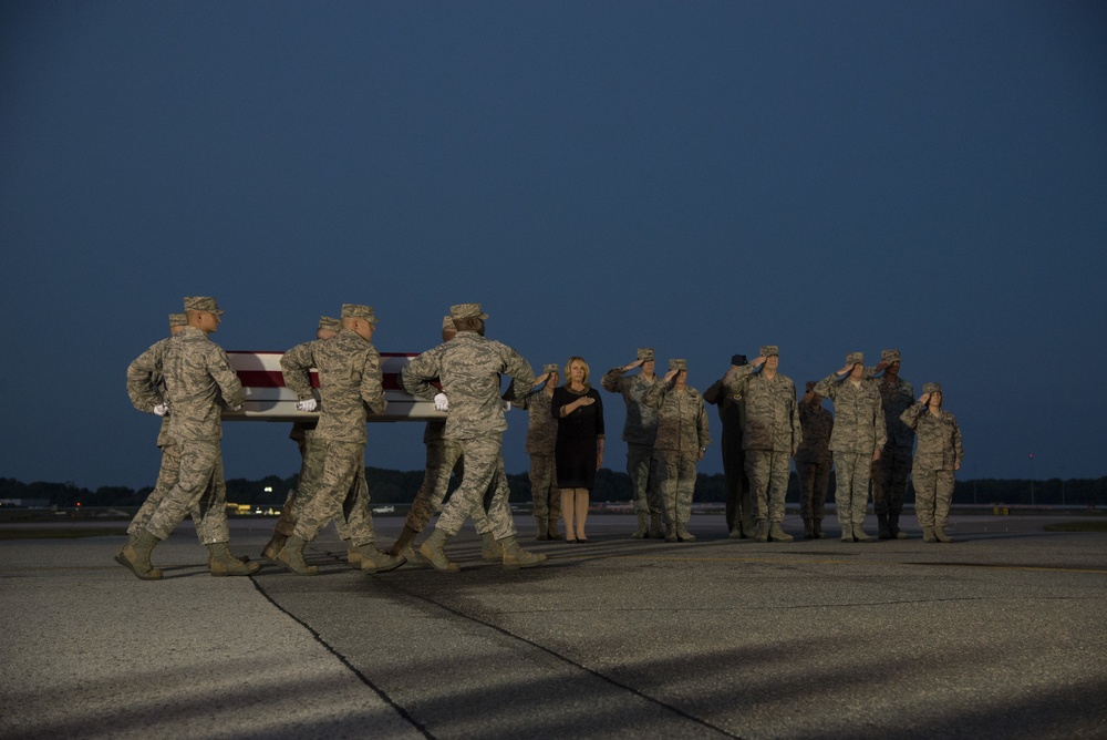 Dignified Transfer at Dover AFB