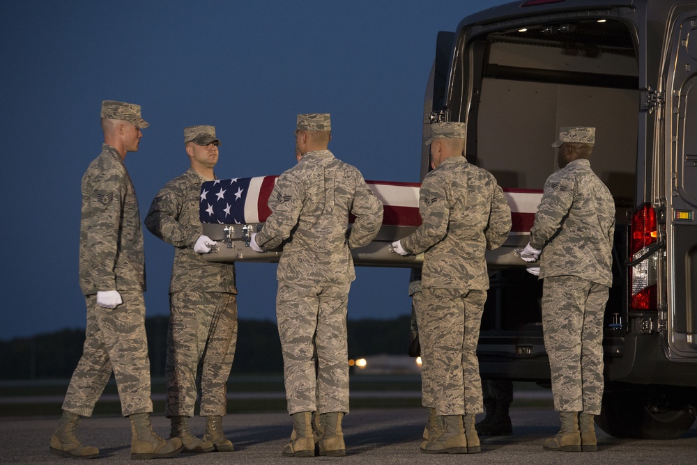 Dignified Transfer at Dover AFB