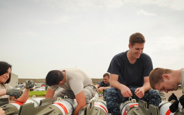 BALTOPS B-52 mining operations: The Build