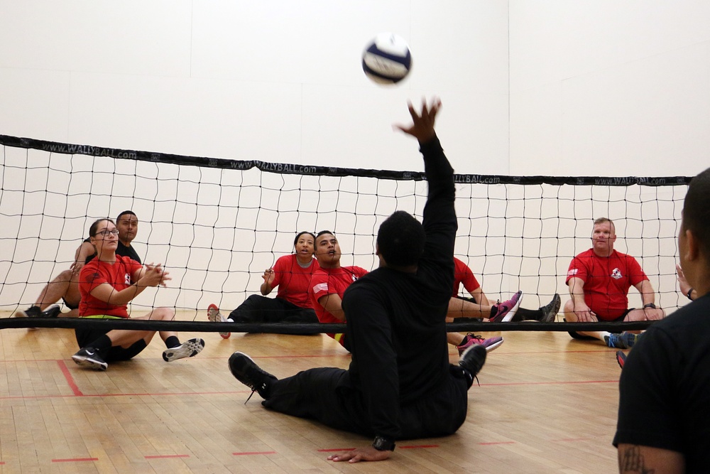 Marne Week – Seated Volleyball