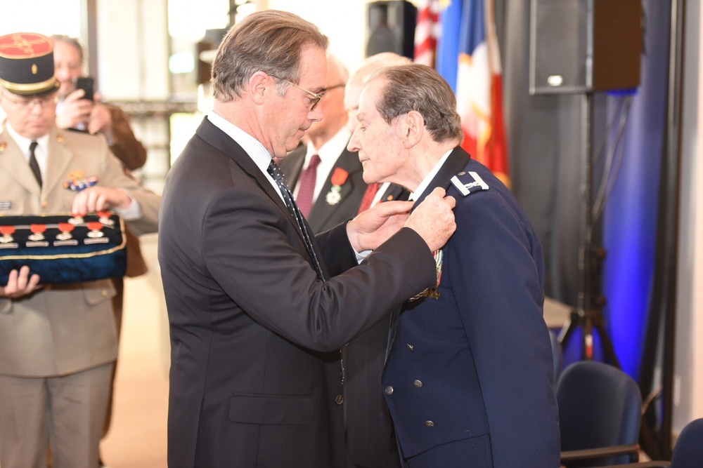Gabriel Receives France's Highest Honor for D-Day Action