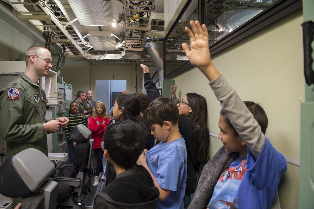 90th Missile Wing hosts Freedom Elementary tour