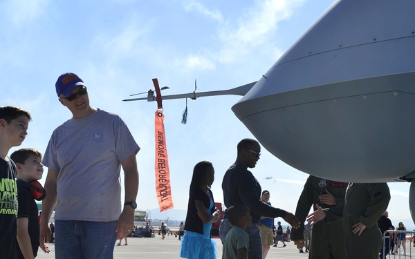 MQ-1, MQ-9 showcased at Aviation Nation