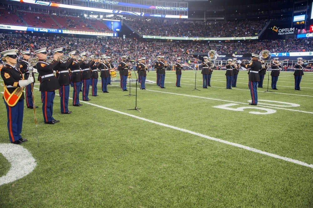 Marine Corps Band New Orleans celebrates Reserve Centennial with Patriots