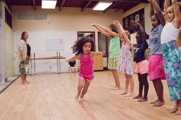 Keiki learn storytelling through hula