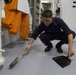 USS Zumwalt Sailors Operate at Sea