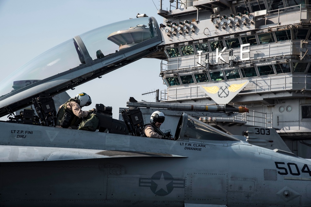 Dwight D. Eisenhower Deployment