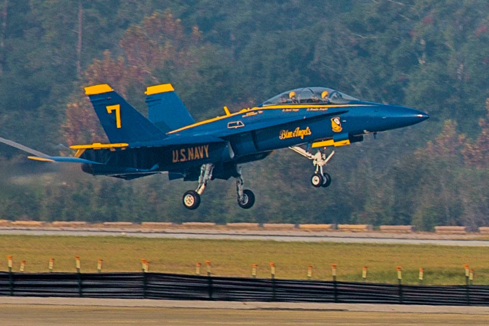 Blue Angels visit Fightertown