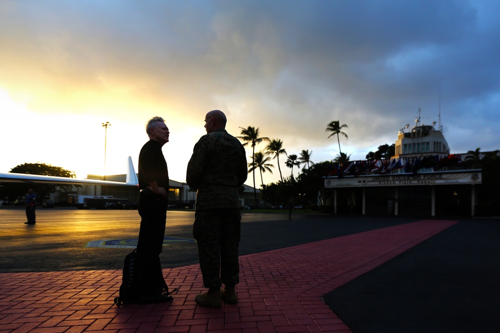 Secretary of the Navy visits Sailors, Marines in Hawaii