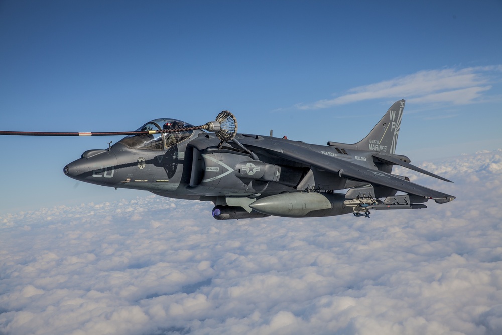 VMGR-252 Conducts Multiple Aerial Refuels above MCAS Cherry Point