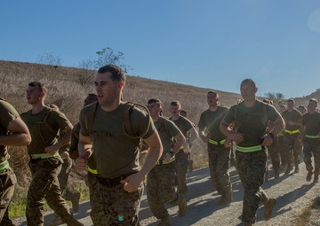 2nd Battalion, 1st Marines Celebrate Marine Corps' Birthday with Moto Run