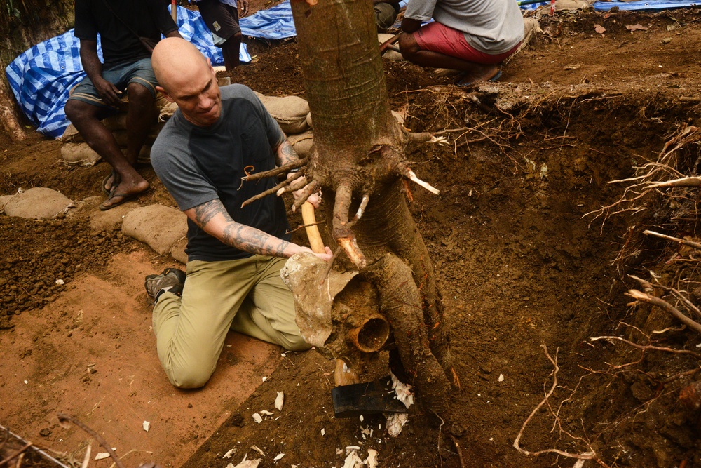 DPAA recovery operations in Solomon Island