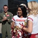 Kansas City Chiefs’ cheerleaders visit Keesler