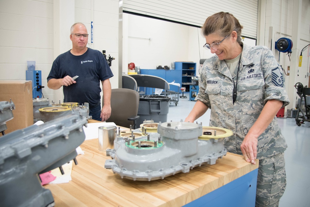 C-130J fleet upgrades engines