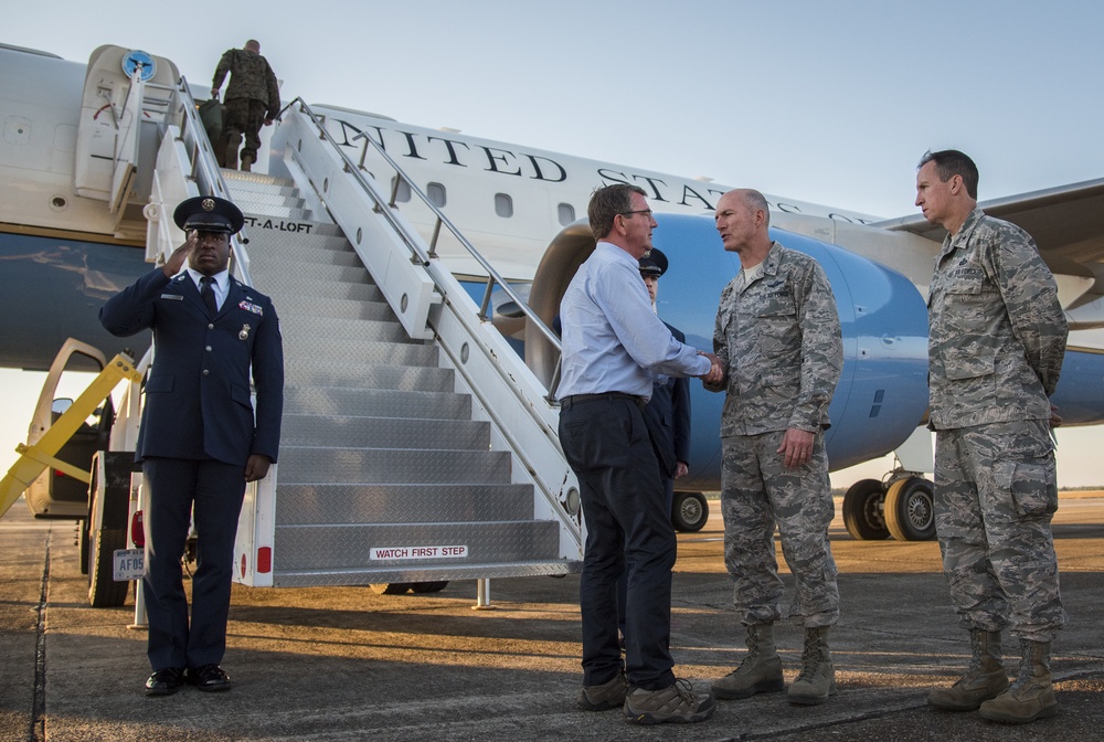 Defense Secretary visits Eglin