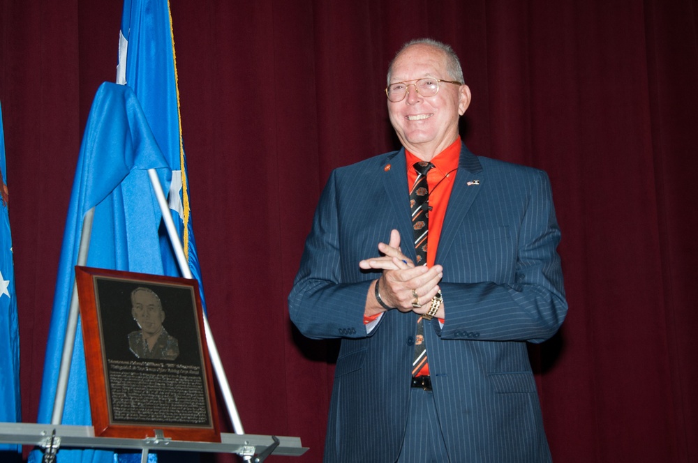 AFROTC Distinguished Alumni ceremony - Lt Col (Ret)  William Schwertfeger