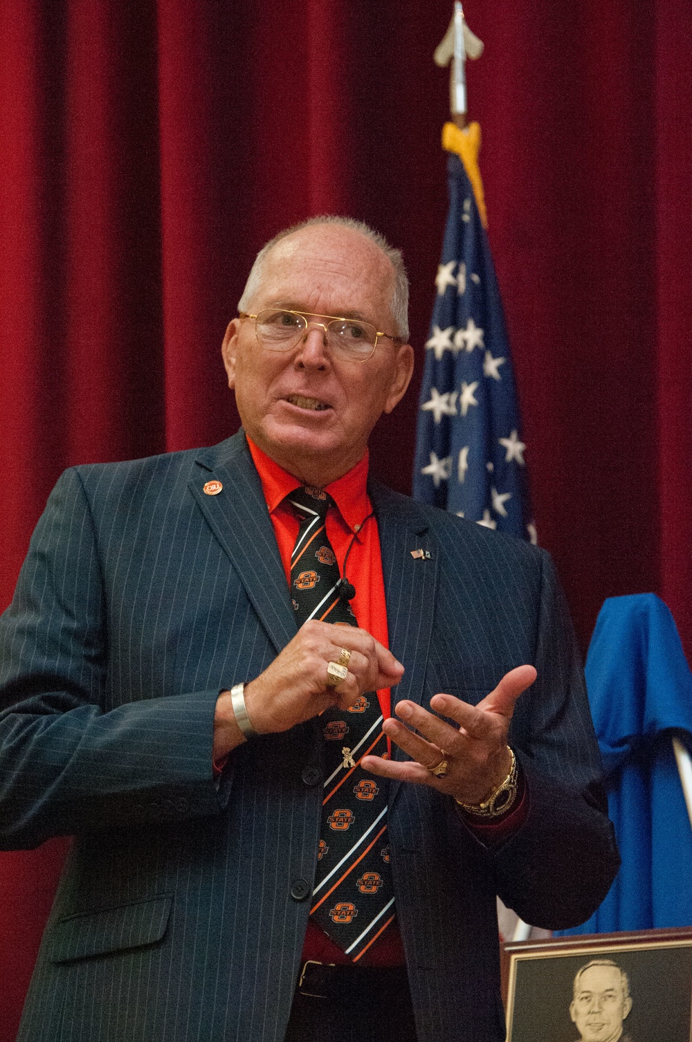 AFROTC Distinguished Alumni ceremony - Lt Col (Ret)  William Schwertfeger