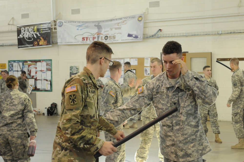 Wyo. Guard soldiers train as peace officers