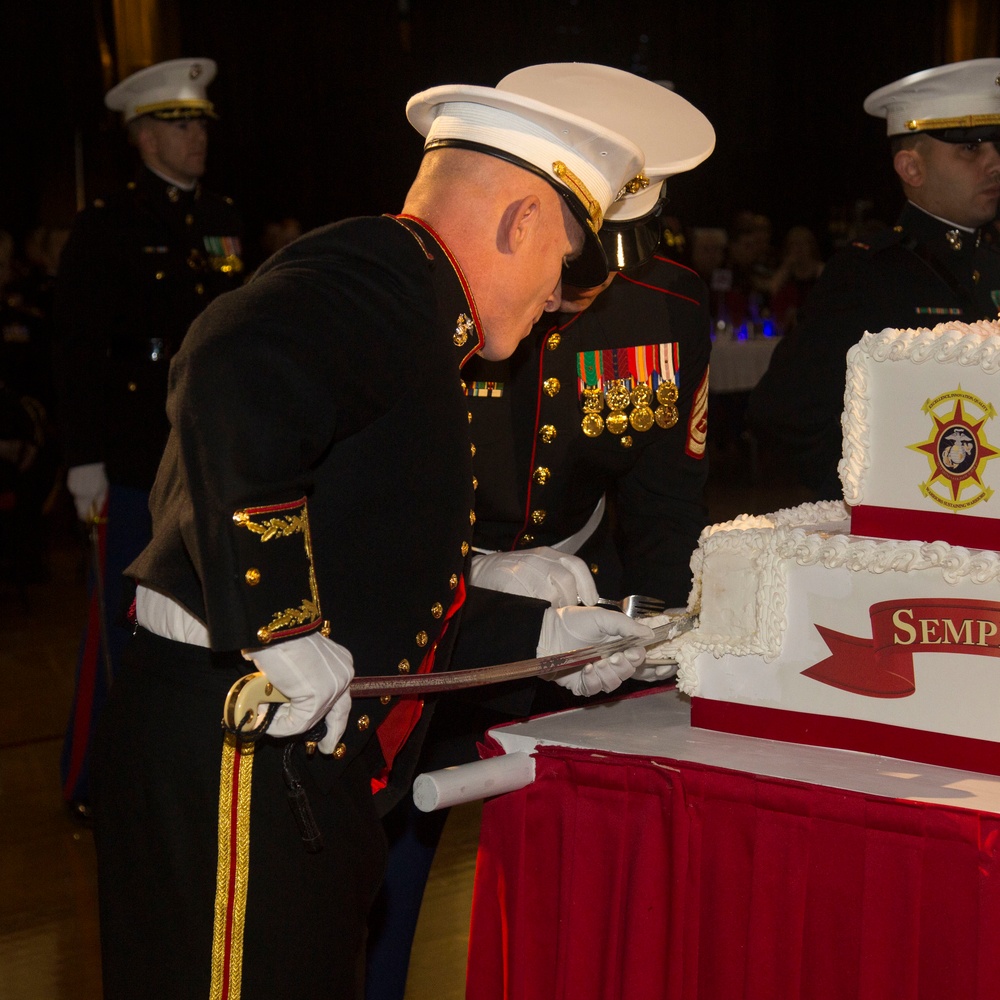 MCIEAST SNCO and Officer Birthday Ball Ceremony