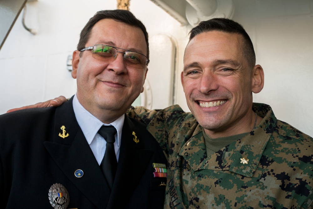 DVIDS - Images - Romanian sailors, U.S. Marines celebrate Romanian ...