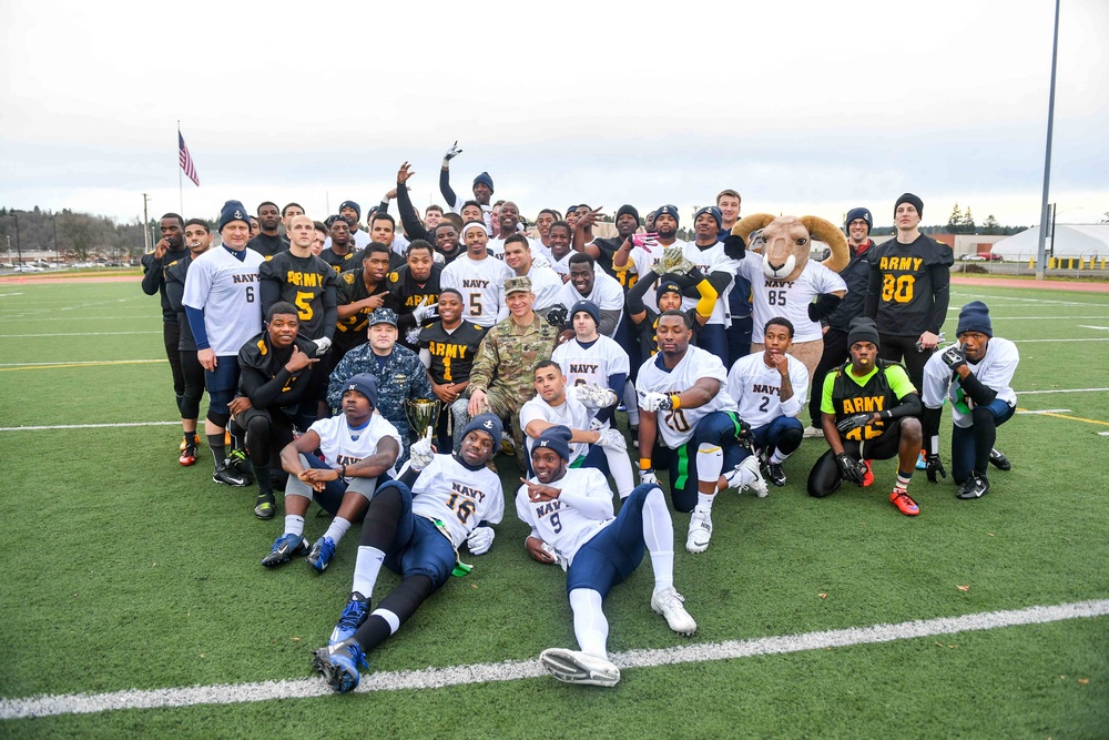 2016 17th Annual Army/Navy Flag Football Game At Joint Base Lewis-McChord