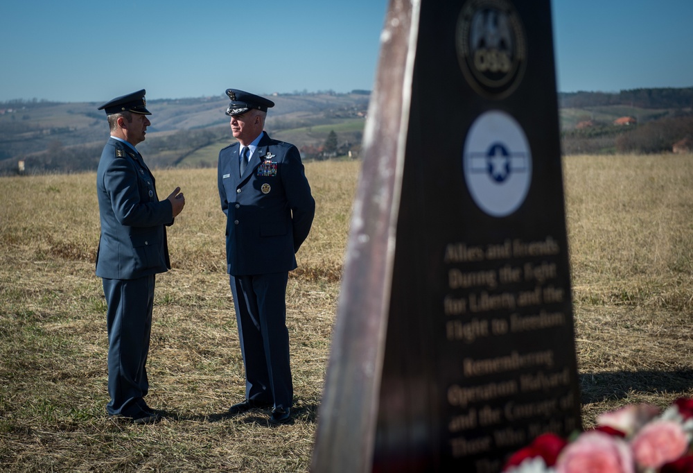 Operation Halyard Commemoration in Serbia
