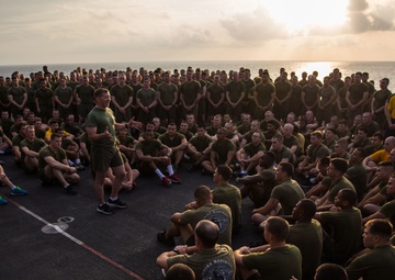 11th Marine Expeditionary Unit Celebrate Marine Corps 241st Birthday