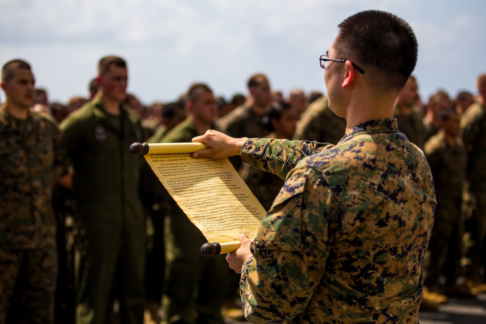 11th Marine Expeditionary Unit Celebrate Marine Corps 241st Birthday