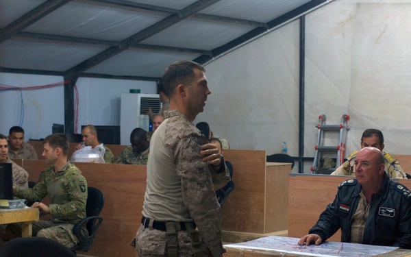 Special Marine Ground Task Force, U.S. Army advise Iraqi security forces in push towards Mosul