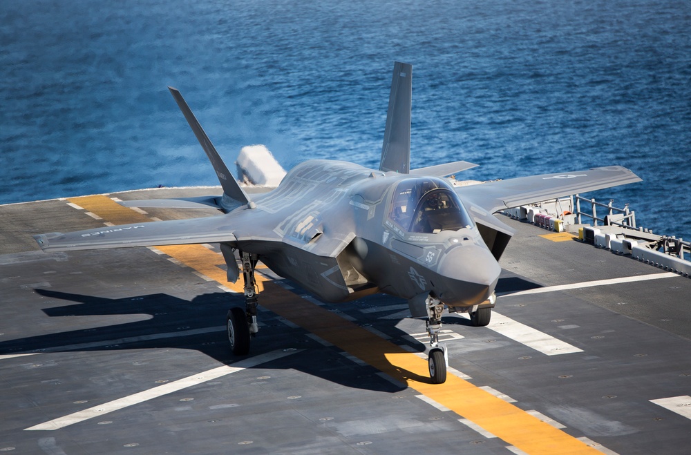 USS America's Test: F-35 Flight Operations