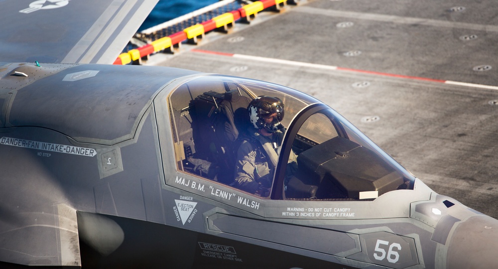 USS America's Test: F-35 Flight Operations