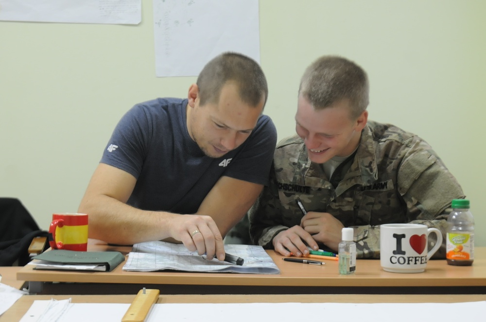 RSLC students in Lithuania train to 'Find, Watch and Destroy'