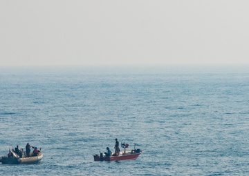USS Nitze Assists Stranded Iranian Mariners