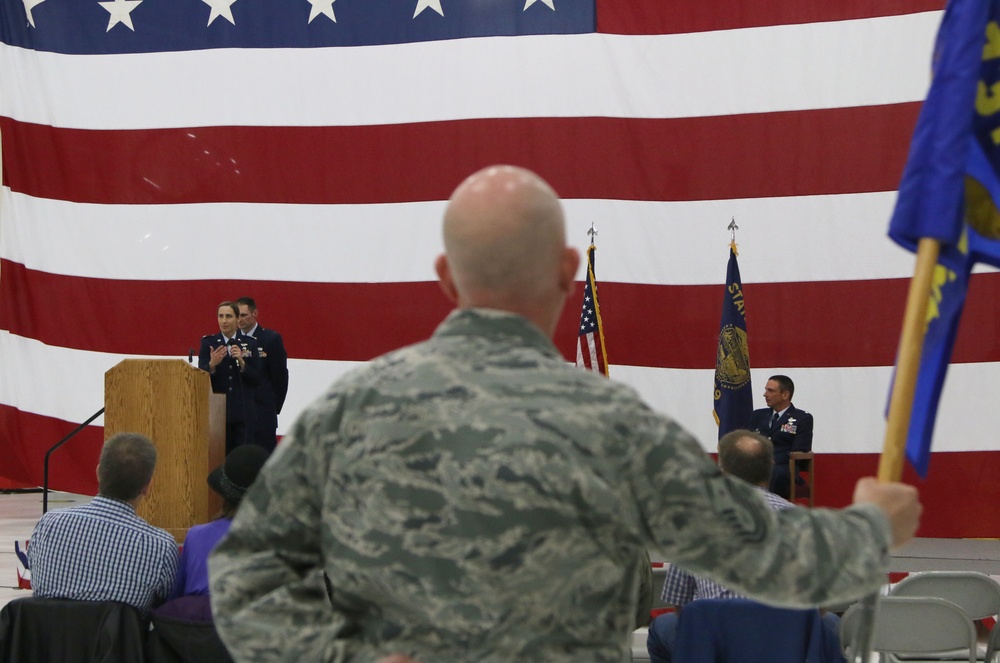 173rd Aicraft Maintenance Squadron Change of Command