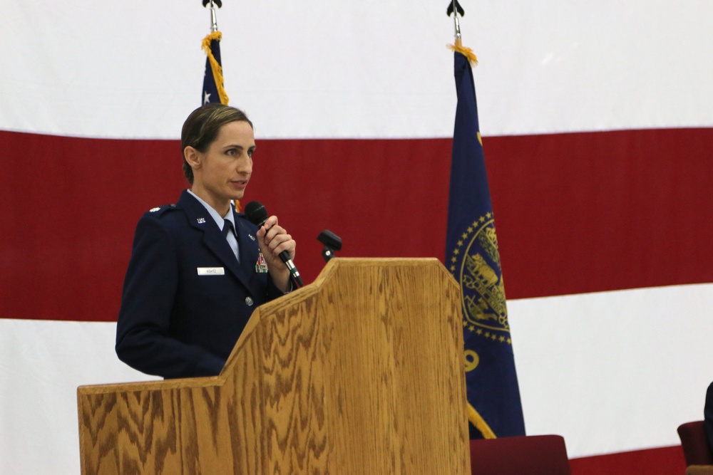 173rd Aicraft Maintenance Squadron Change of Command