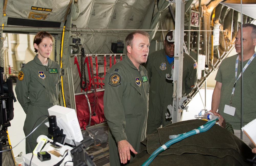 Employers from across nation tour 403rd Wing, Keesler
