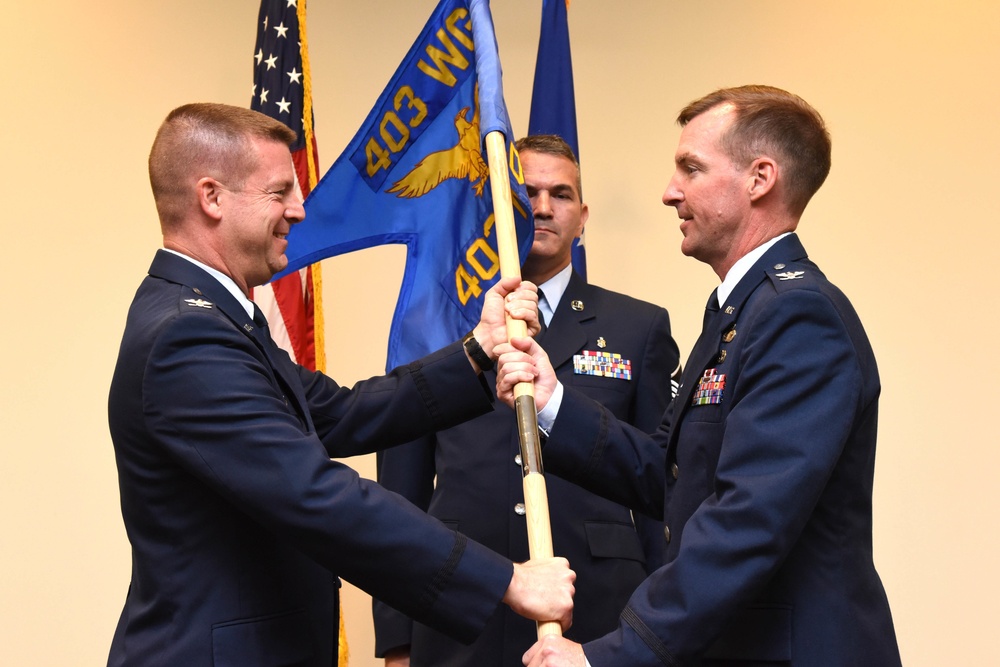 Segura assumes command of 403rd MSG