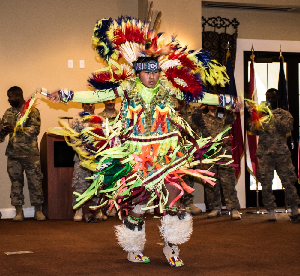 The 11th Armored Cavalry Regiment and National Training Center celebrate National Native American Heritage Month