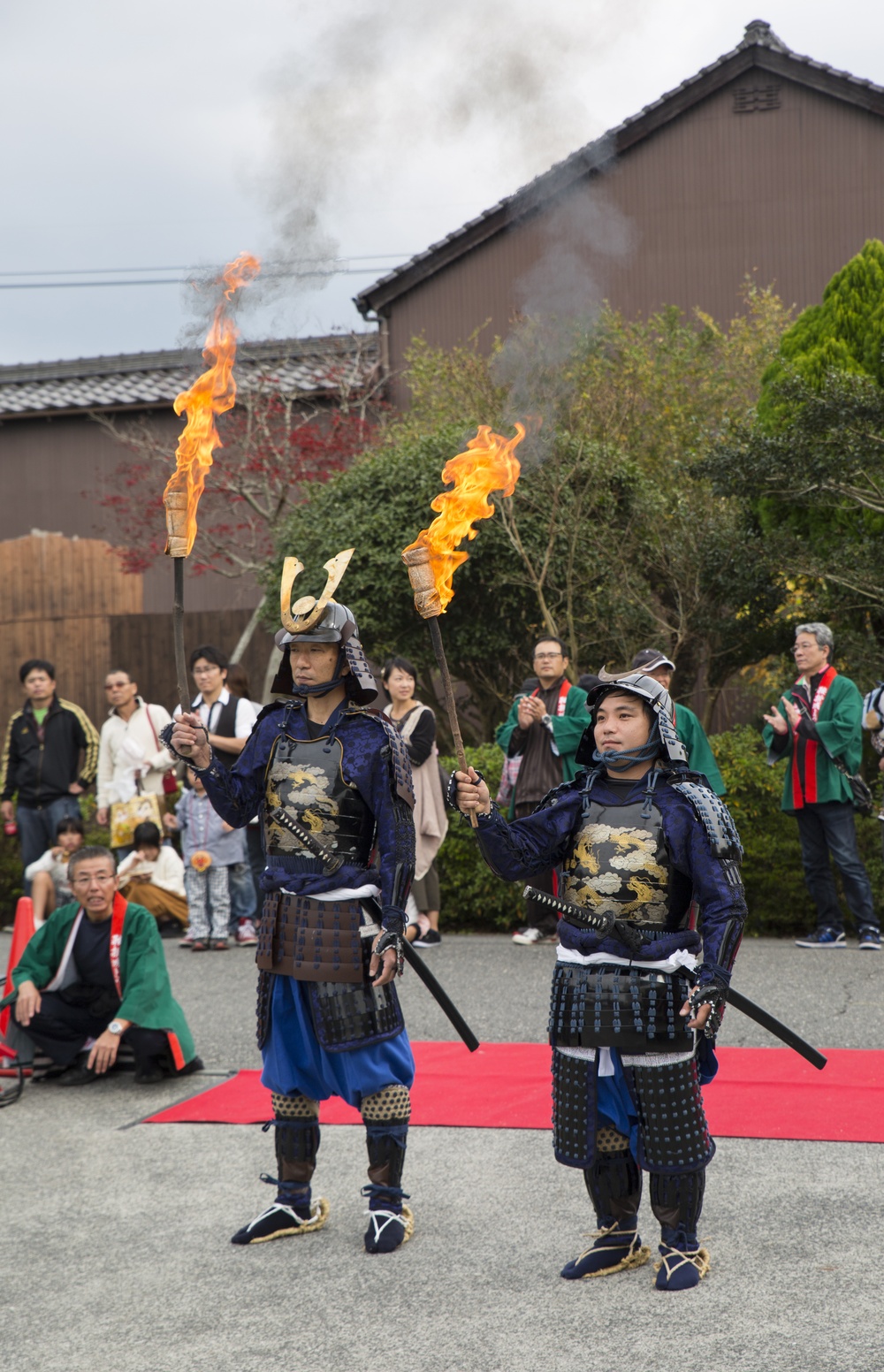 Marines commemorate historic Japanese samurai