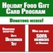 Holiday Food Gift Card Program provides food for families in need