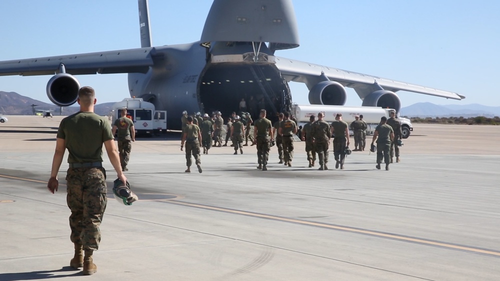 Stingers on the move: HMLA-267 deploys to Okinawa
